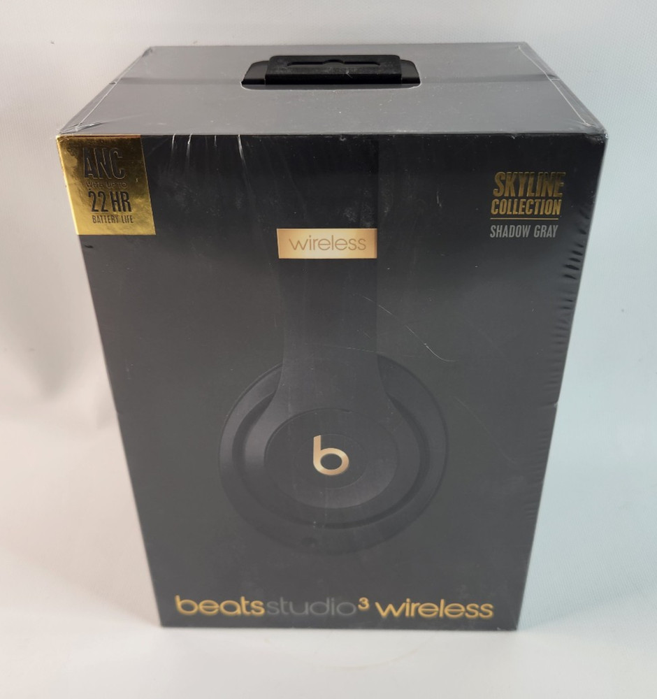 Beats Studio3 Wireless Bluetooth Headphones - Shadow Gray - Studio 3 Over Ear