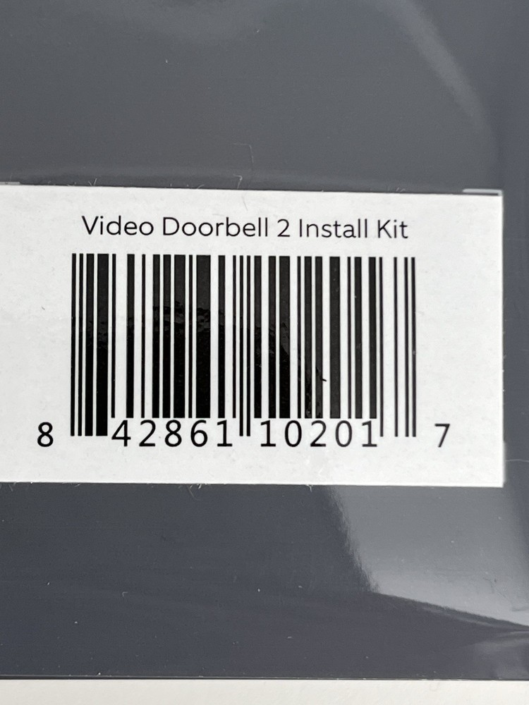 New RING - Video Doorbell 2 Install Kit