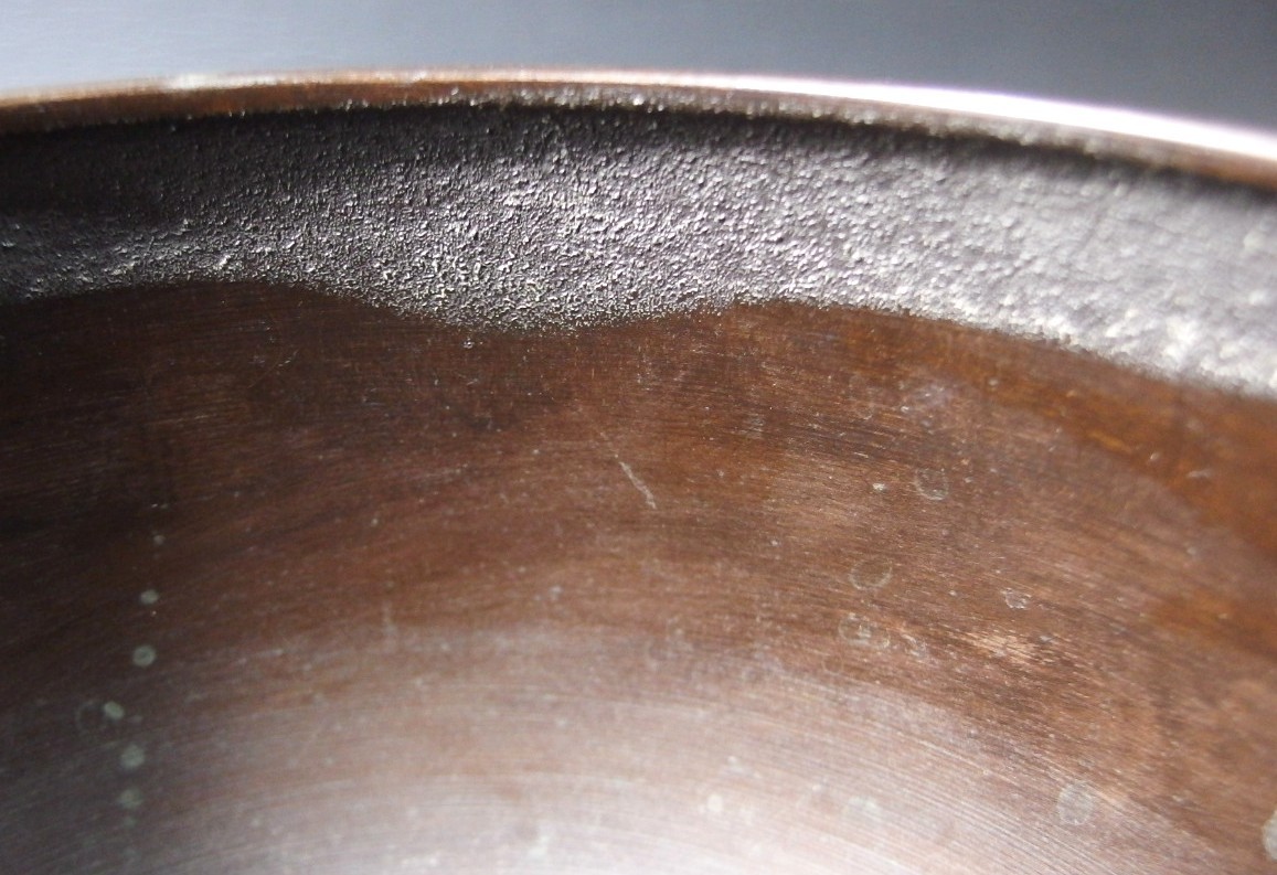 or25110 JAPANESE BUDDHIST SINGING BOWL ORIN GONG 6.3 inch / 16 cm Wide VINTAGE