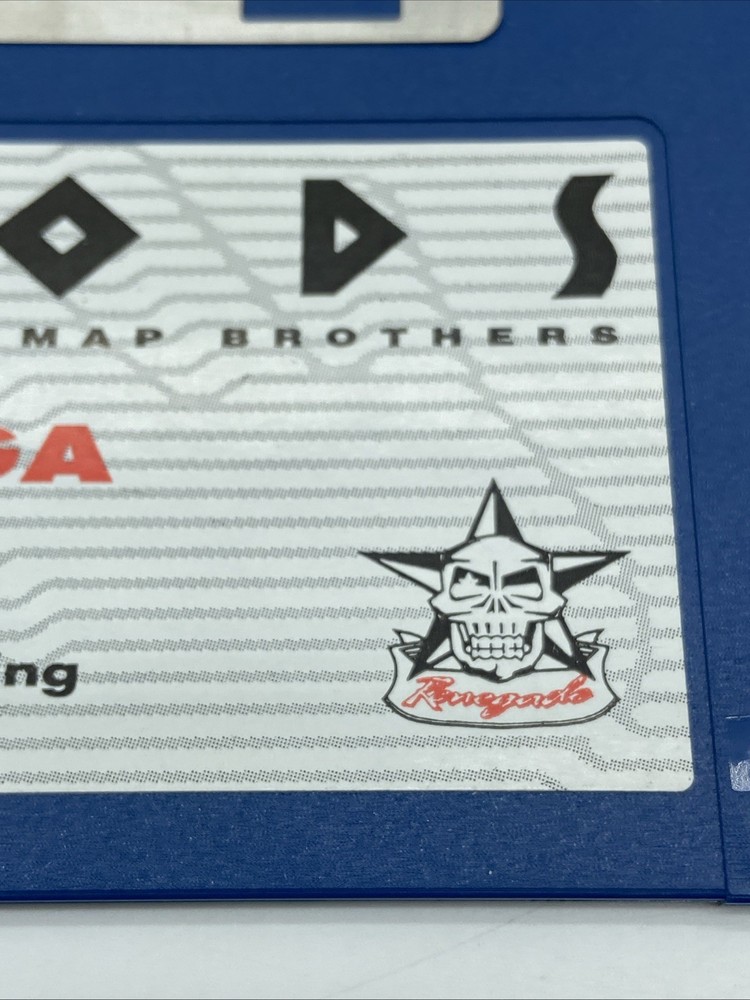 Gods The Bitmap Brothers - Commodore Amiga 2 Only HTF VTG PC Floppy Untested