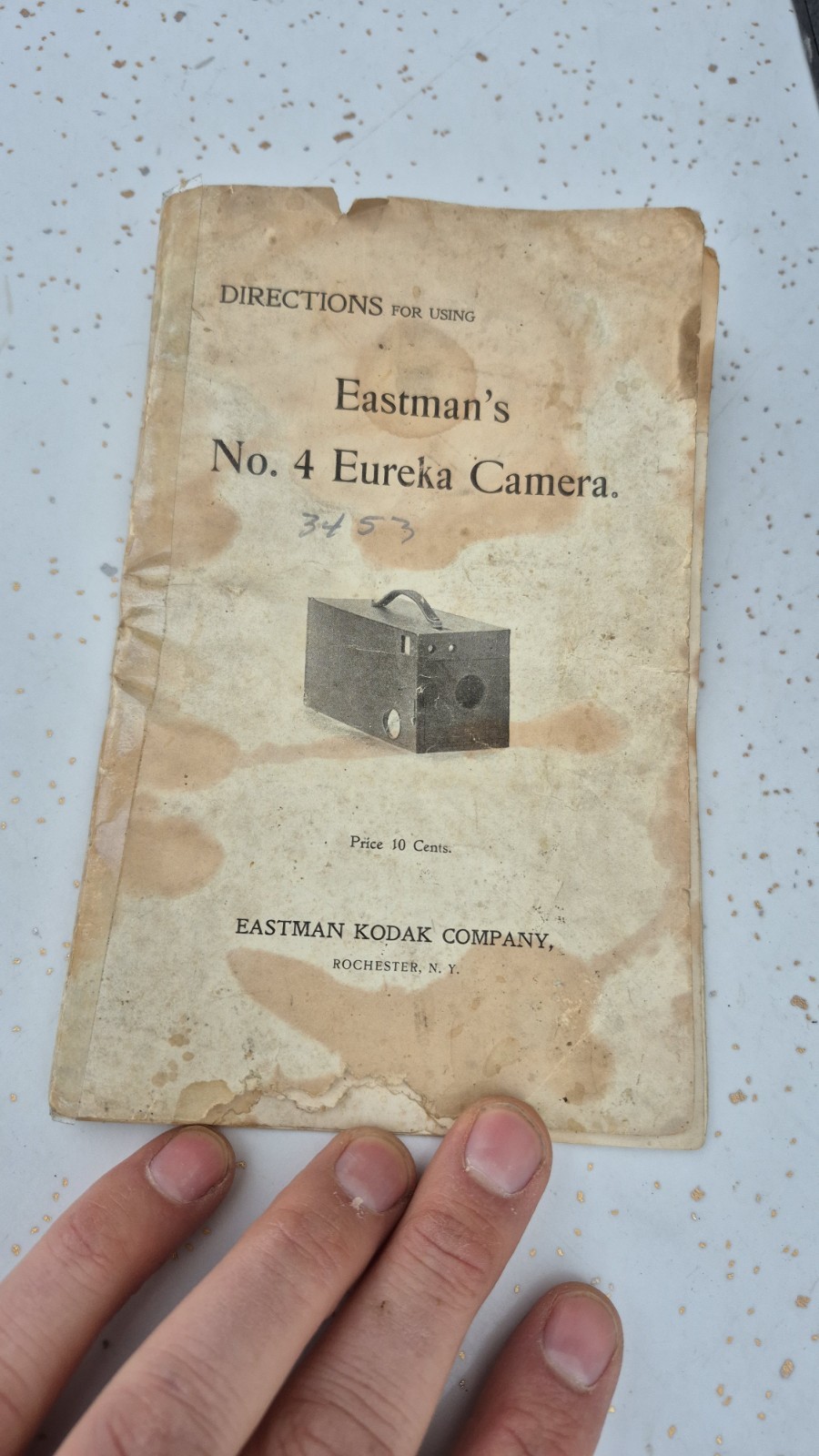 Kodak Eureka Number 4 Box Camera 1899
