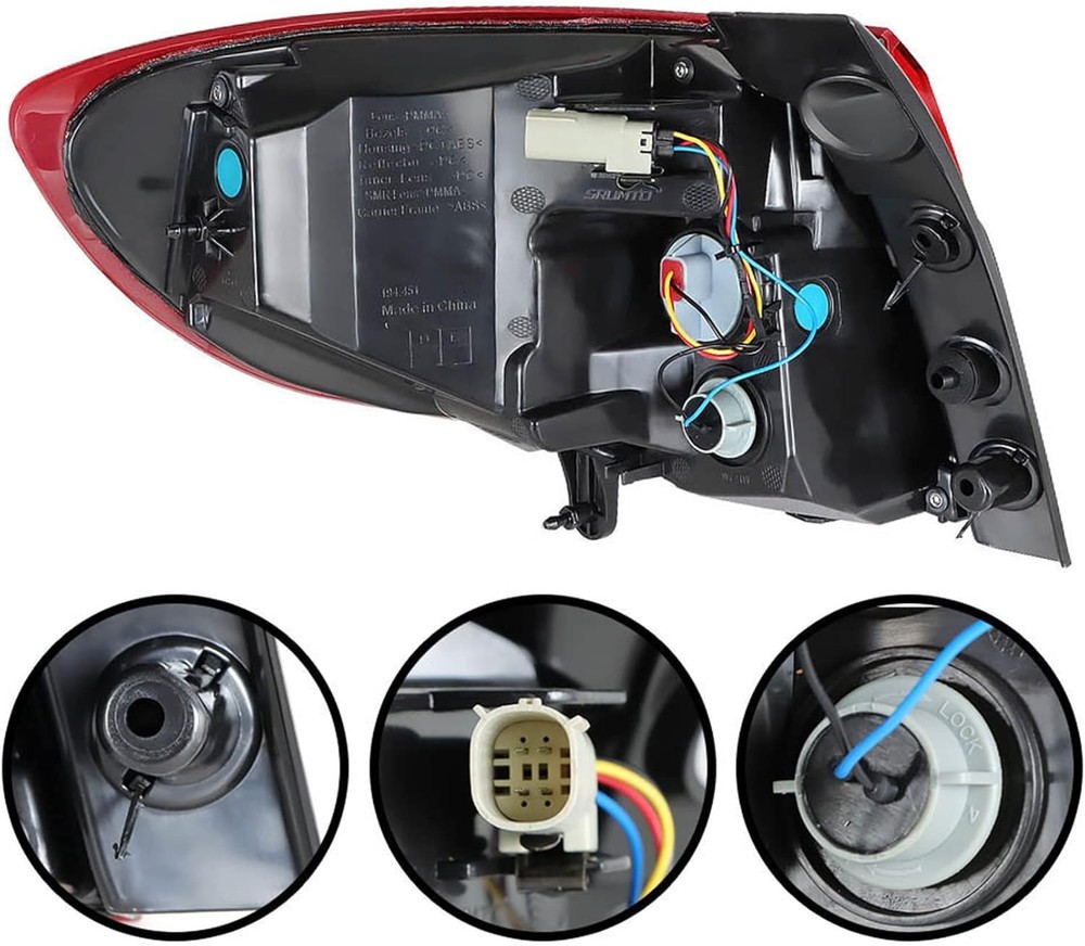 Outer Right Side Tail Light Assembly Replacement for Envision 2016 2017 2018