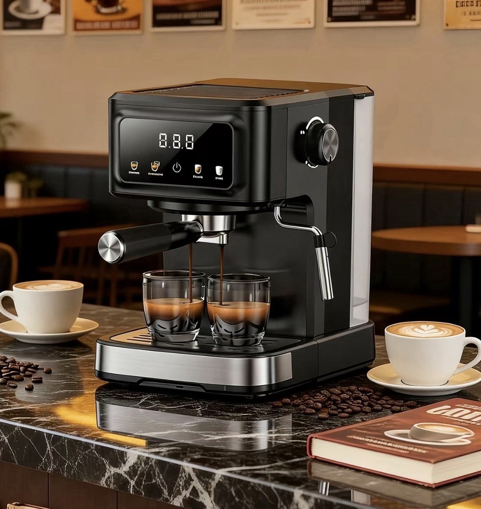 Kismile Espresso Machine 15 Bar Automatic Maker