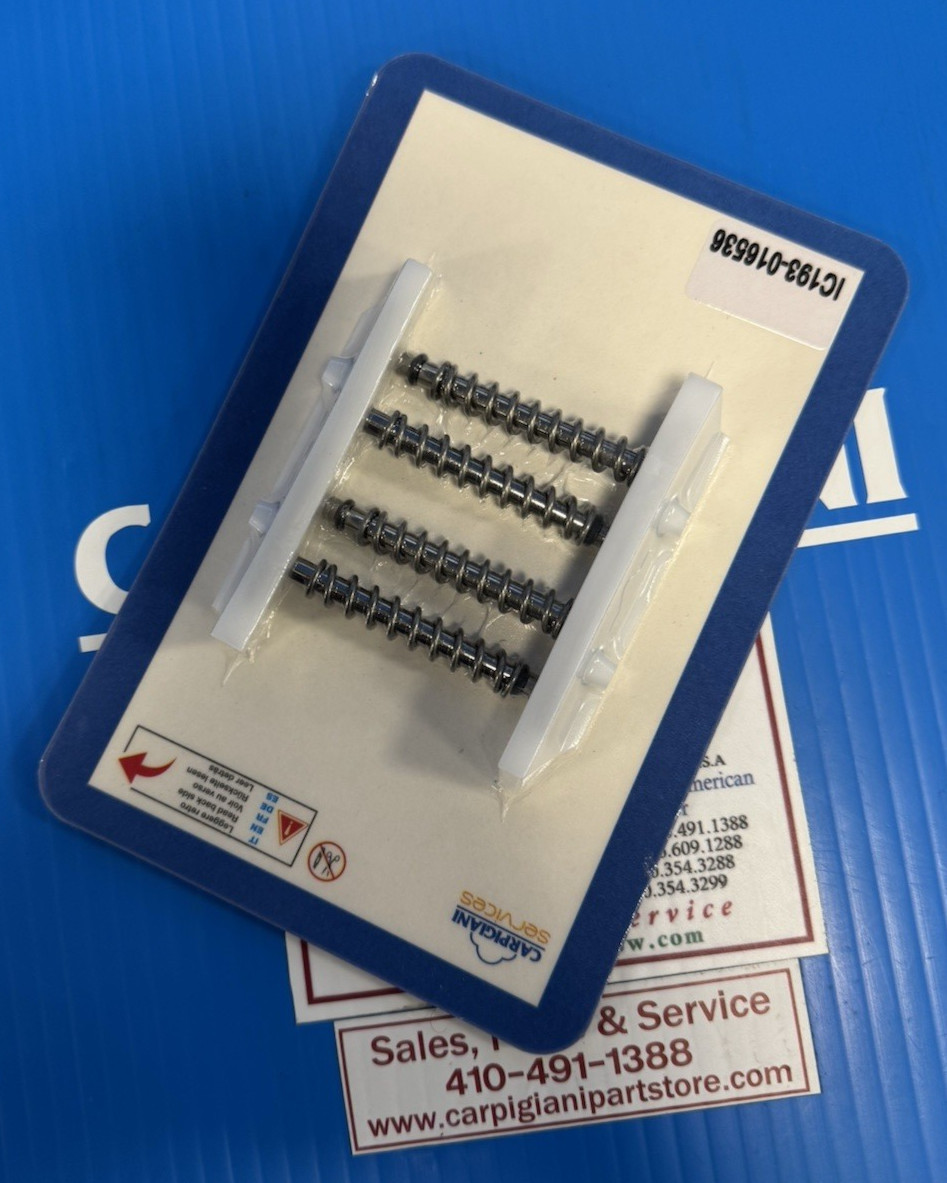 CARPIGIANI PART NUMBER:193-016536 KIT-2 SCRAPERS SELF ADJUST