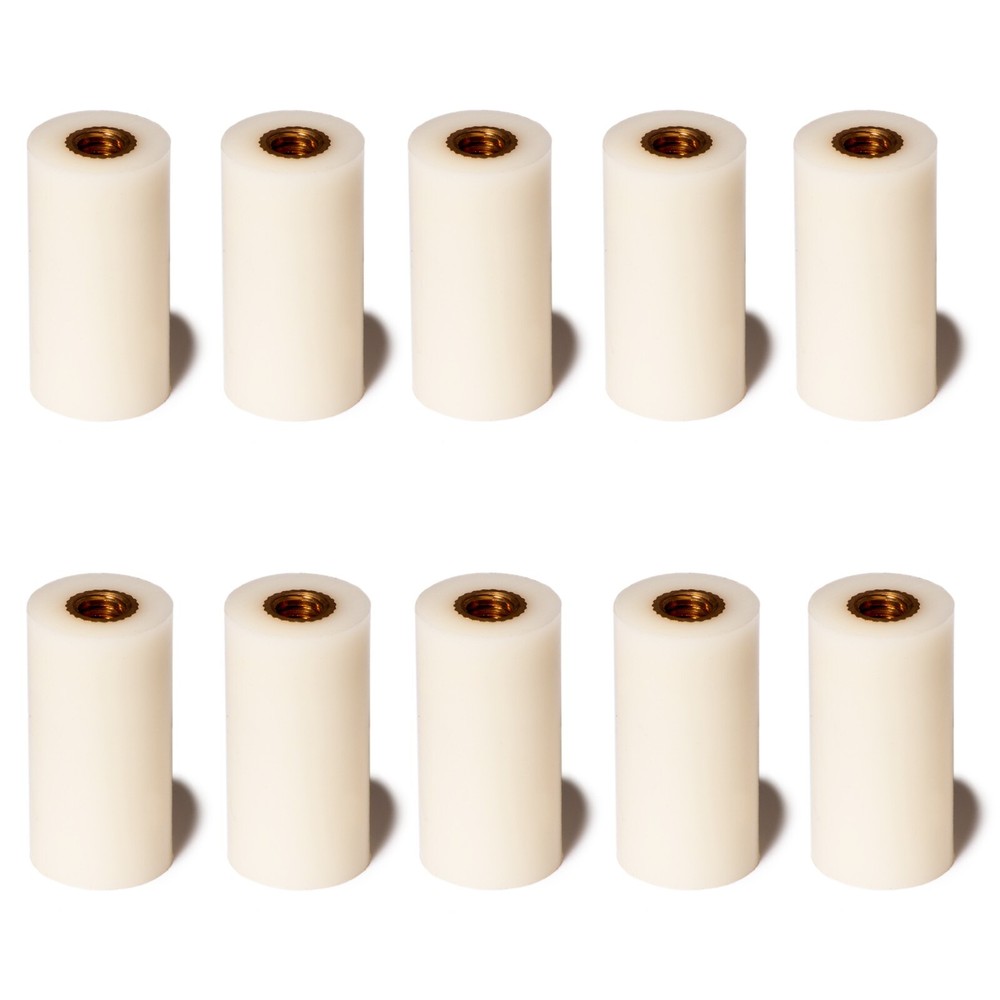 OKKO Billiard Pool Cue Ferrules & Screw-On Tips Soft, 10 sets