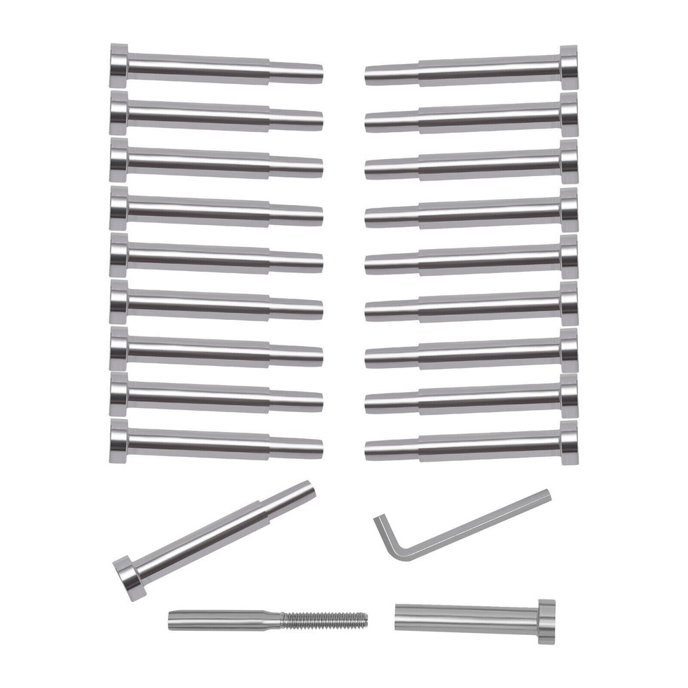20-Pack 316 Stainless Steel Cable Railing Hardware for 3/16" Cables