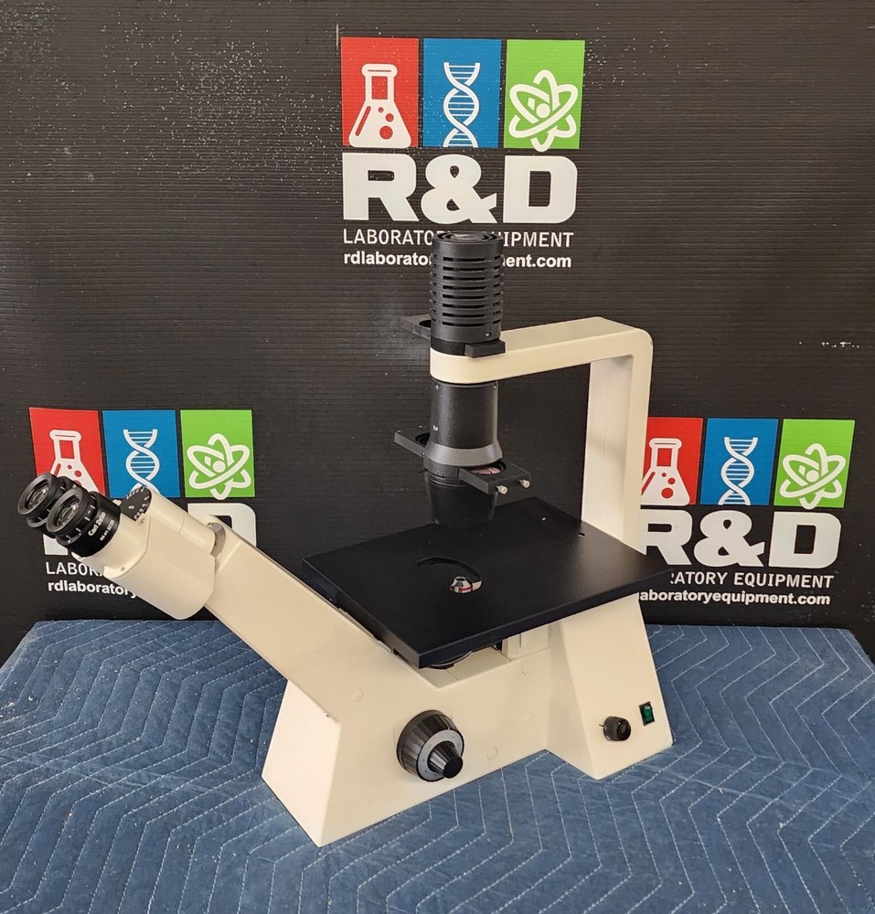 Carl Zeiss AXIOVERT 25 Phase Contrast Reverse Microscope With 2 Objectives