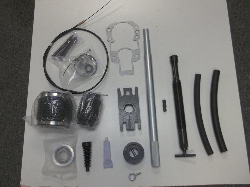Alpha One Gen 1 gimbal bearing with TOOLS bellows puller shift cable Mercruiser