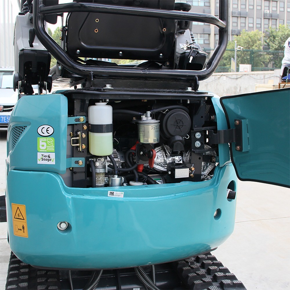 2.5-ton mini excavator, telescopic side-swing, pilot control, 5500lb mini digger