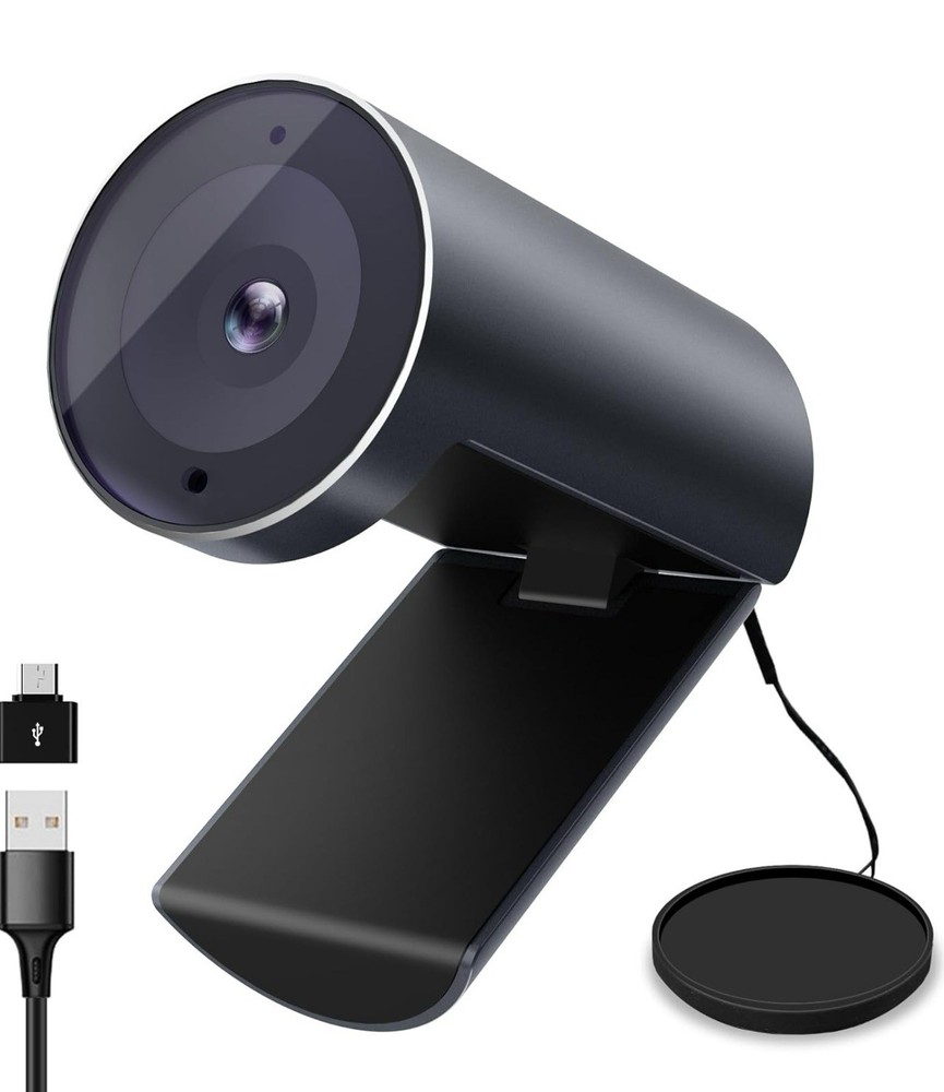 4K Webcam with 2 Noise Reduction Microphone, Auto Focus, UVC40