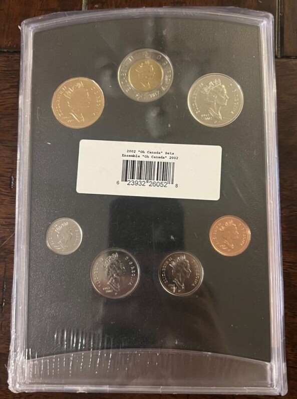 2002 Canada Uncirculated Coin Set Oh! Canada! SEALED Package