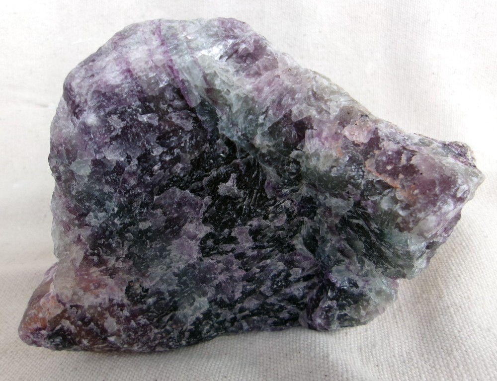 Rainbow Fluorite Rough 3.13 Lbs. from Brazil