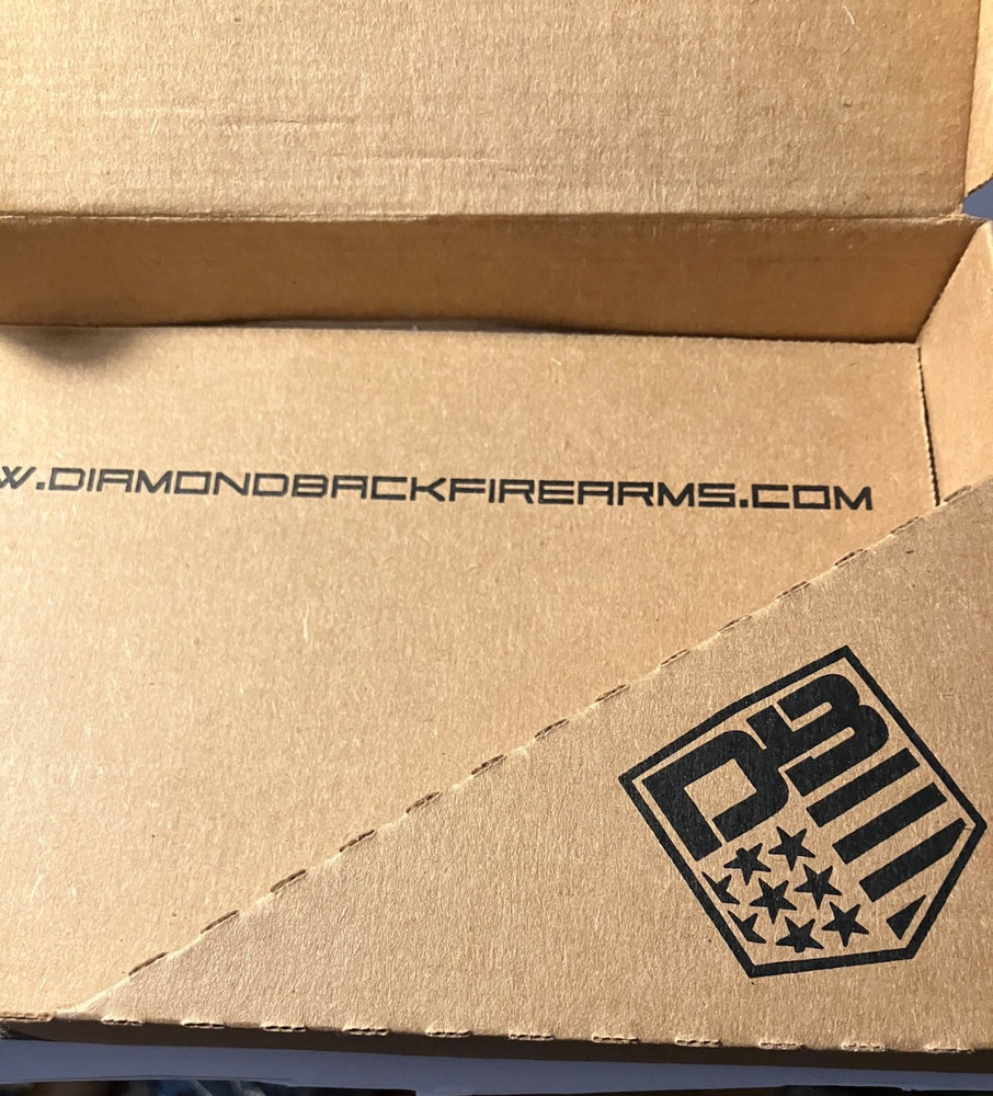 Diamondback DB9 Generation 4 - 9mm Diamondback Box -EMPTY BOX ONLY