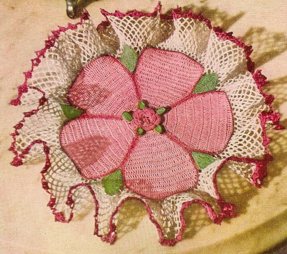 Vintage Crochet Centerpiece Doily #17 PATTERN