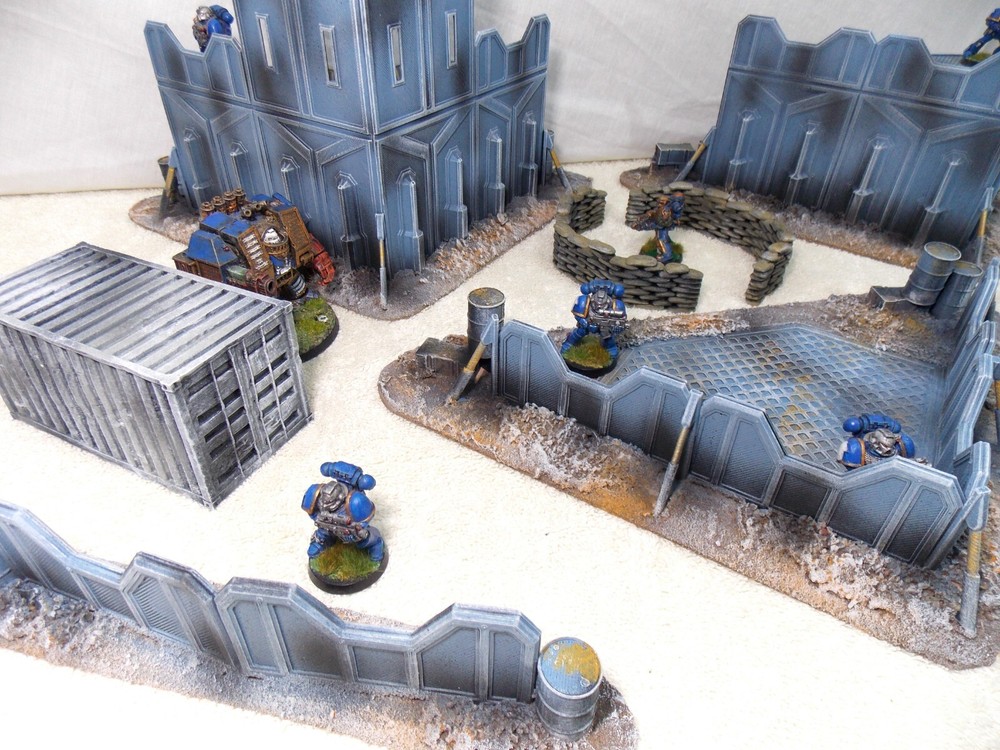 WARGAMING TERRAIN PAINTED BUNDLE 9 PIECE SET...ADVANCE ORDERS