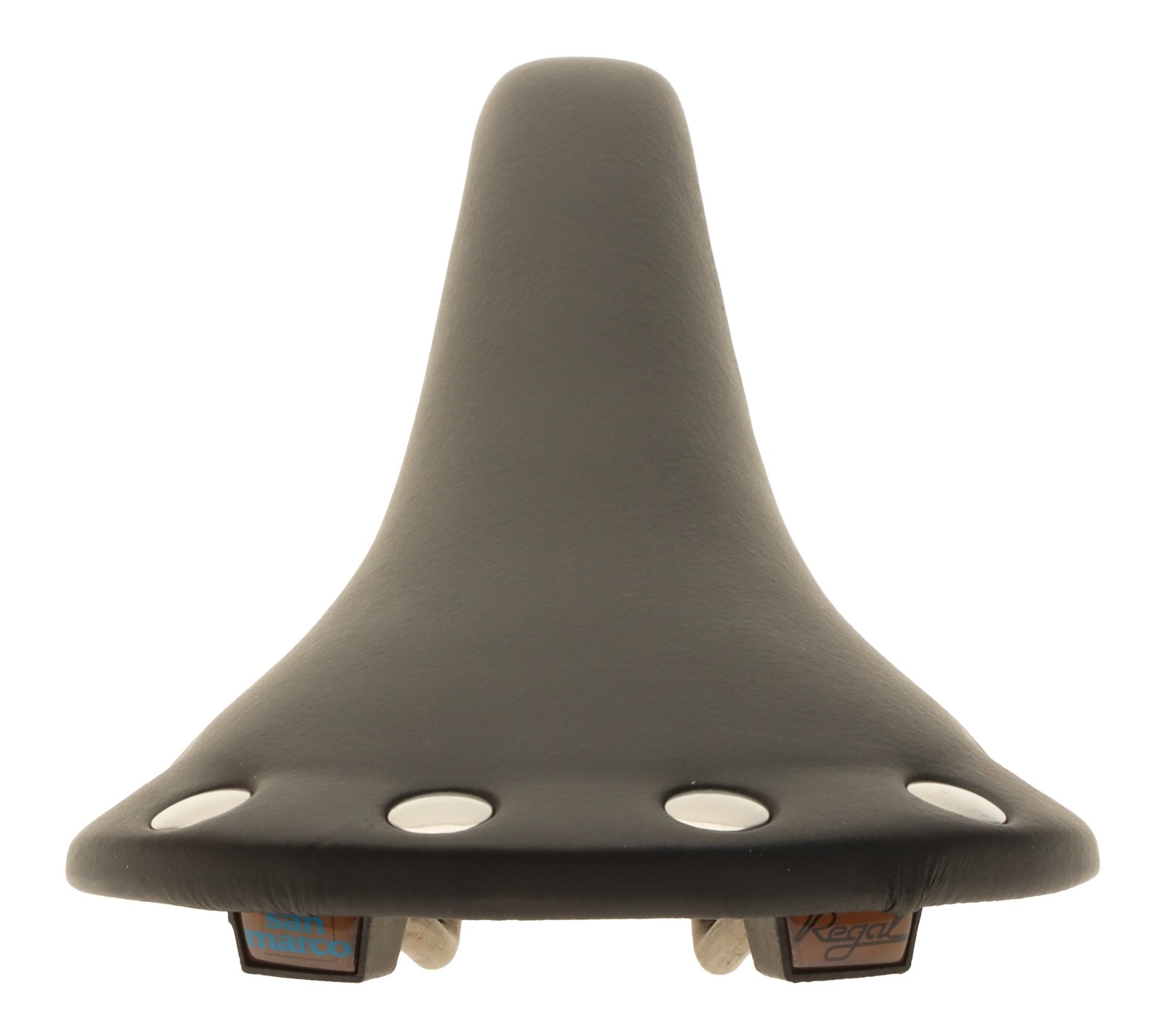 Selle San Marco Regal Saddle Titanium Rails Black Smooth Leather NIB NOS NEW