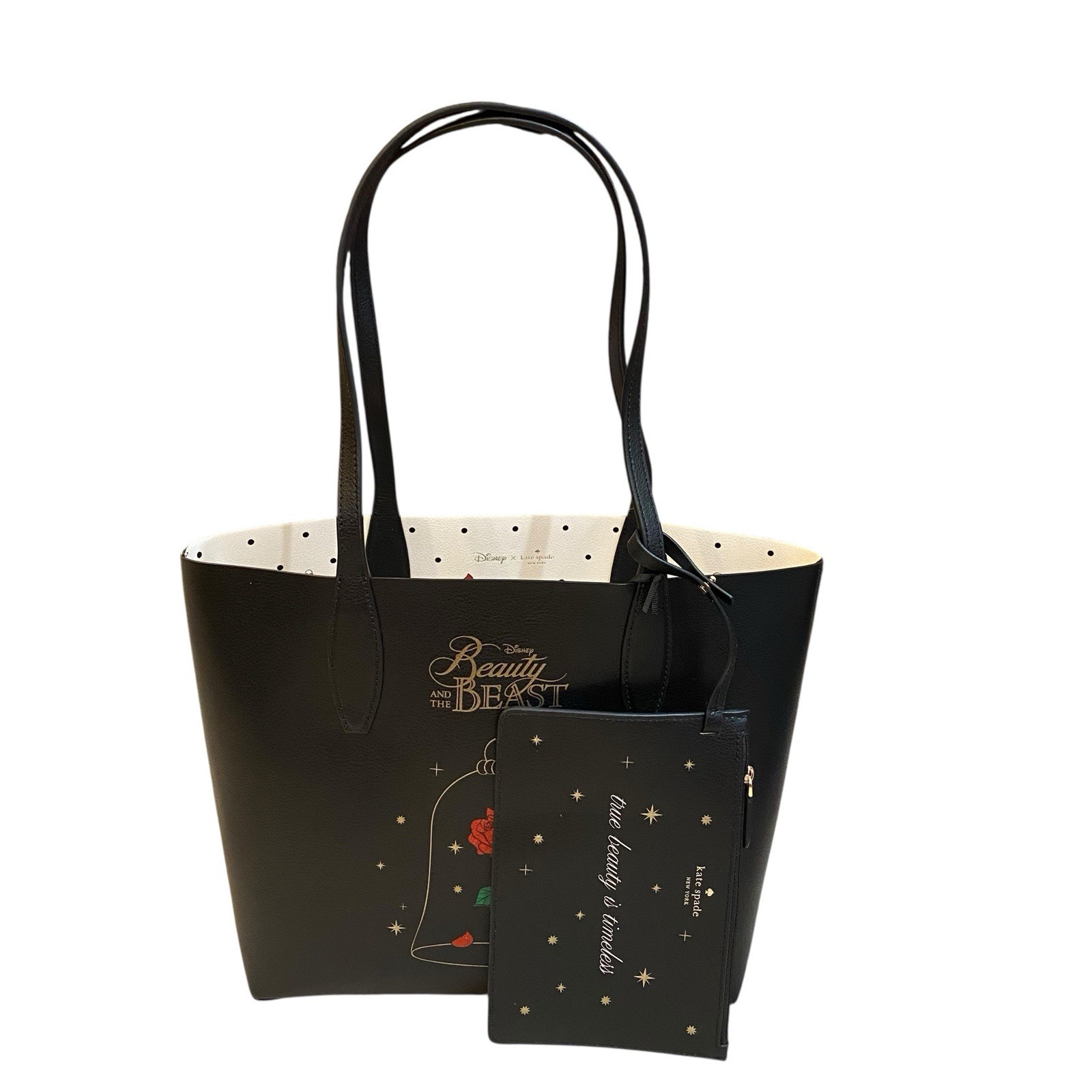 Disney X Kate Spade New York Beauty And The Beast Small Reversible Tote KE572