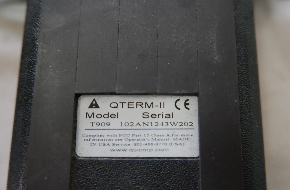 Bruker AXS Qsi Qterm-ii Model T909 Interface Controller & Cable untested