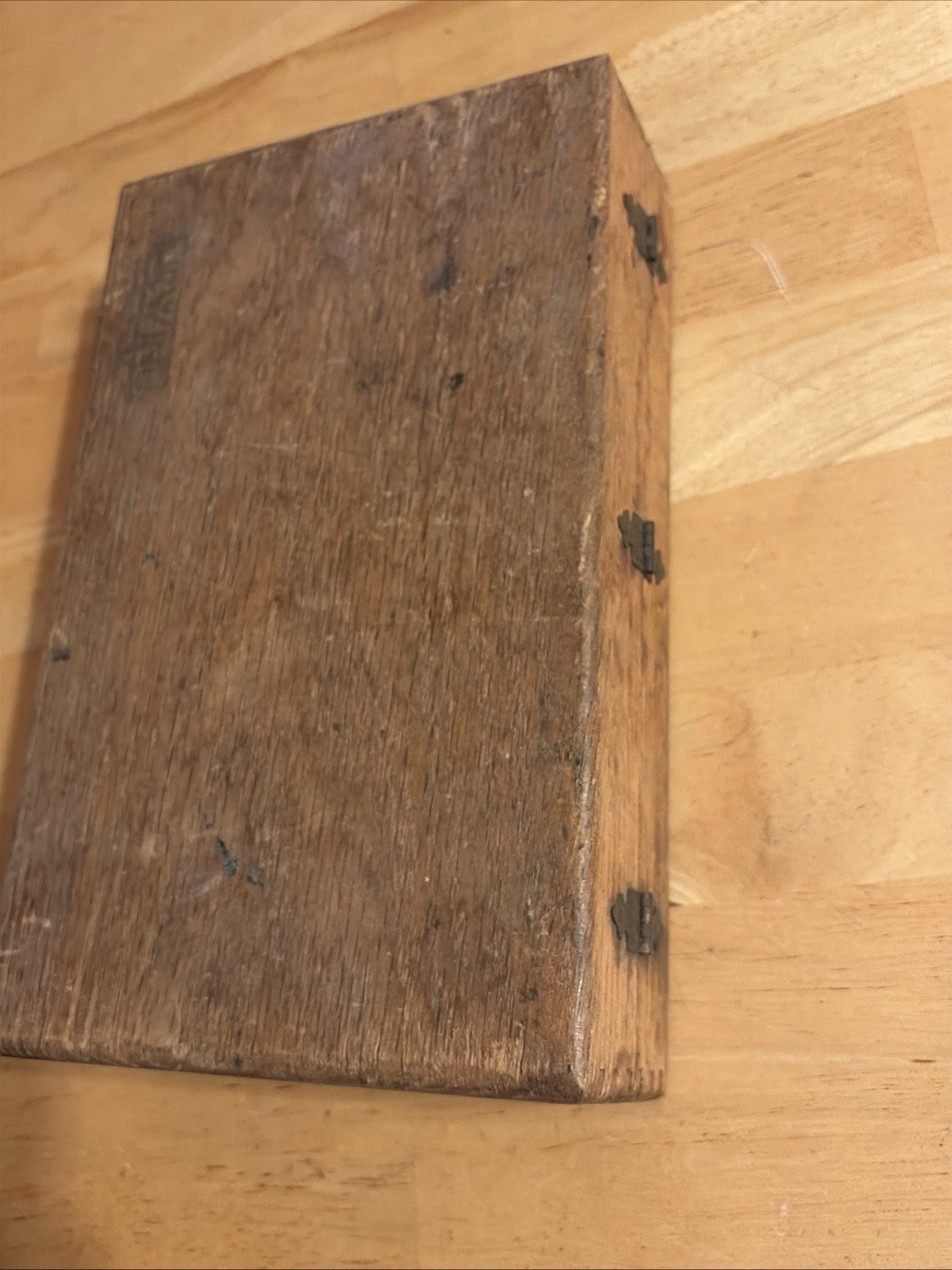 13 PIECE IRWIN AUGER DRILL BIT SET W/ WOOD CASE