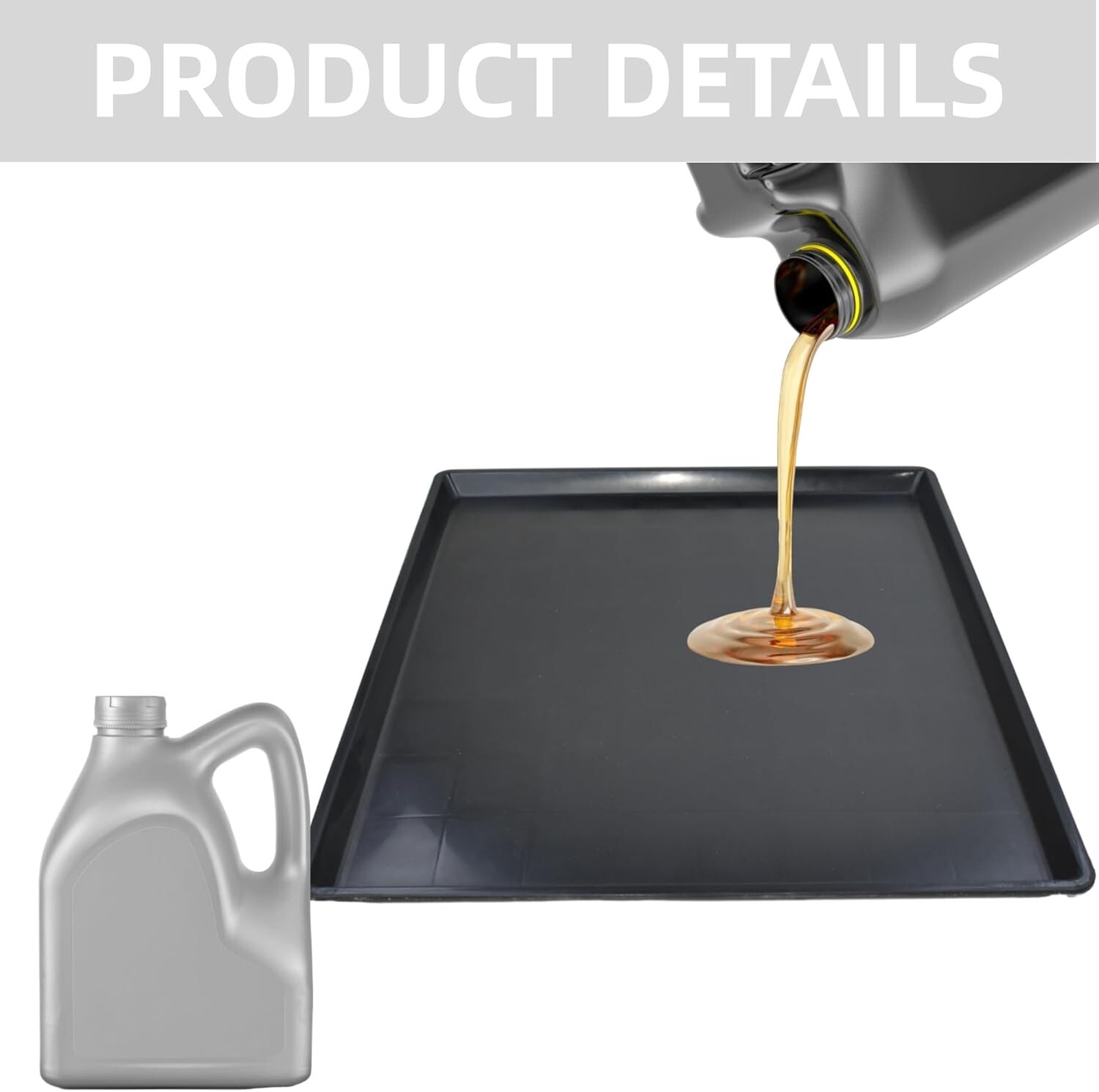 Oil Drain Pan, Garage Shop floor Plastic Drip Tray for Car oil drain pan oil cha