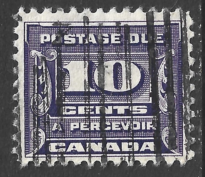 Canada, Scott #J14, 10c Postage Due, Used