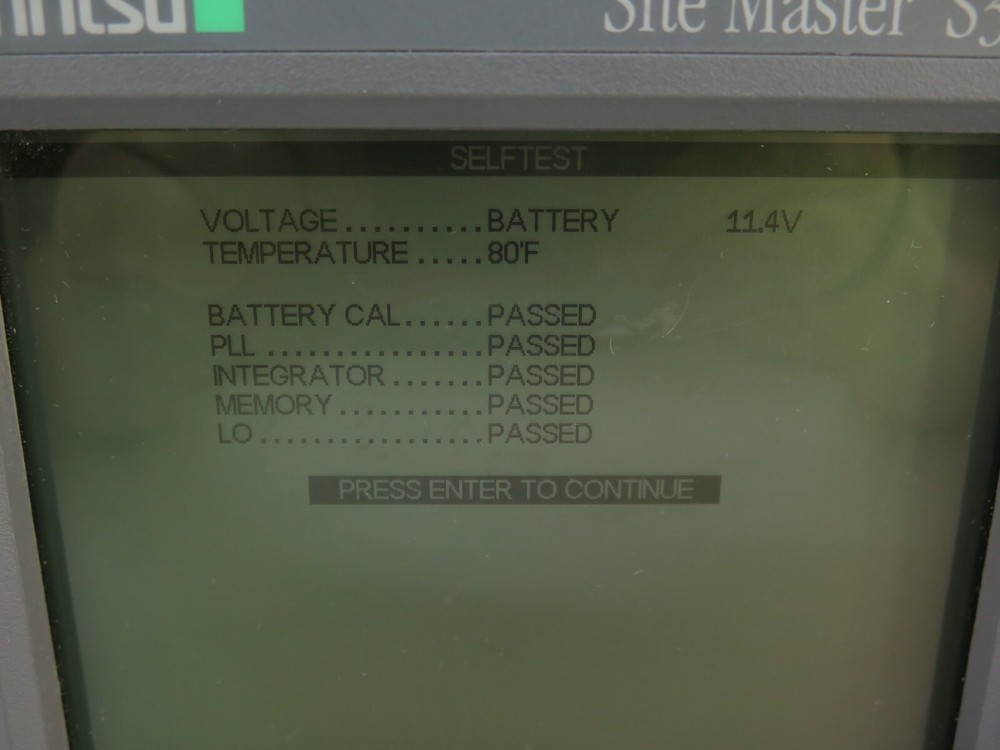 Anritsu Site Master S332B Cable Antenna / Spectrum Analyzer