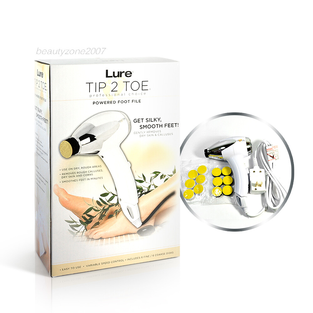 Luxor Pro Tip 2 Toe Electric Pedicure Drill for remove Callus