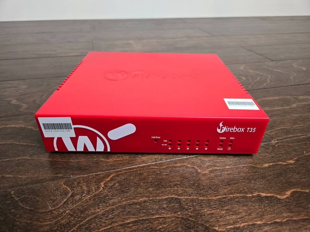 RT Watchguard Firebox T35 MS3AE5 Network Security Firewall Appliance