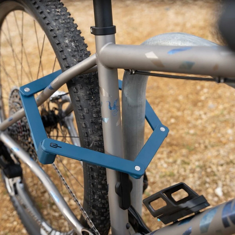 Hiplok Switch 85 Folding Lock Blue, 85cm