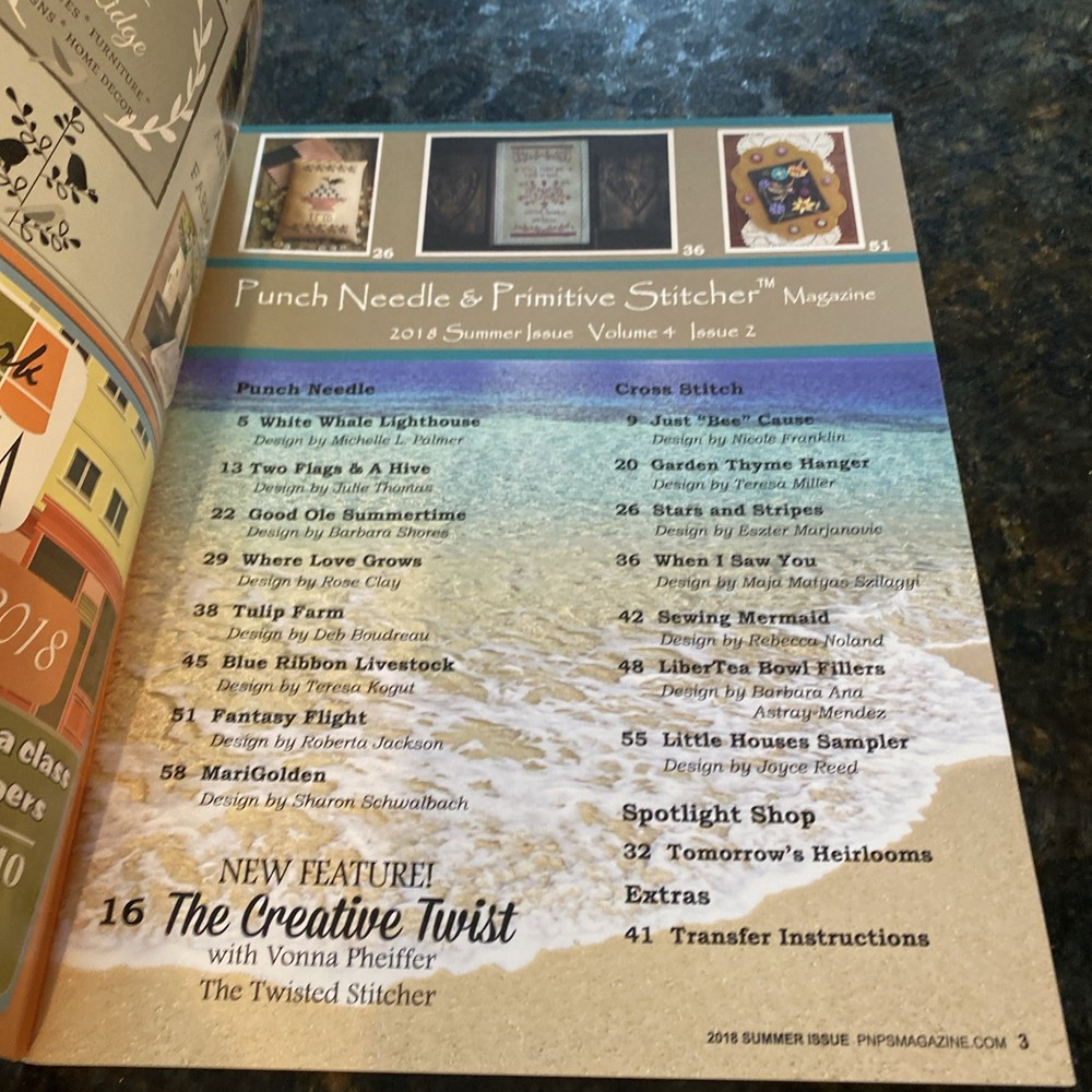 Punch Needle & Primitive Stitcher 4 Issues