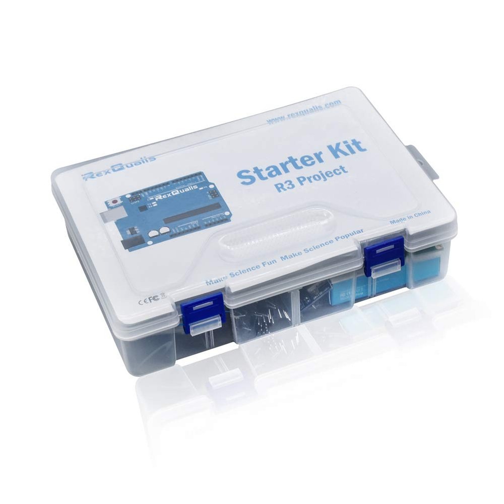 REXQualis Super Starter Kit Based on Arduino UNO R3 with Tutorial and Control...