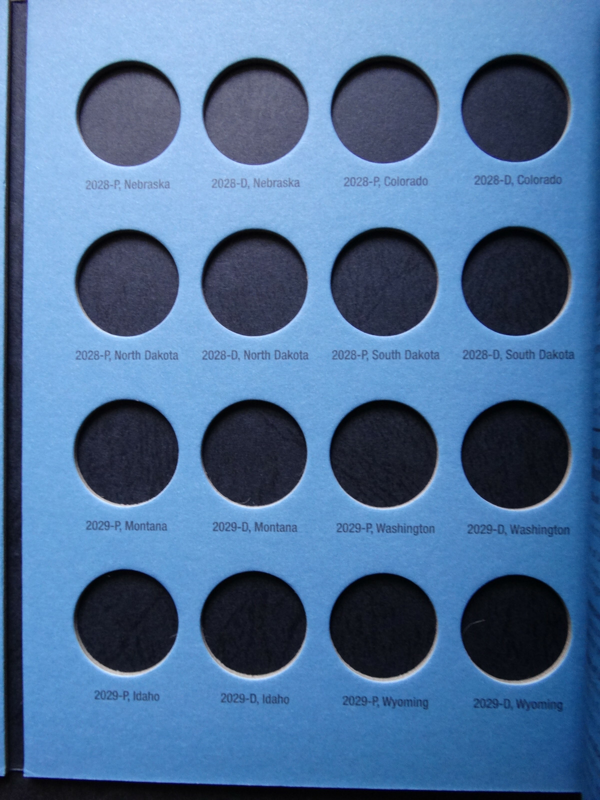 Set of 2 Whitman American Innovation Dollars Coin Folder 2018-2029 Album Book