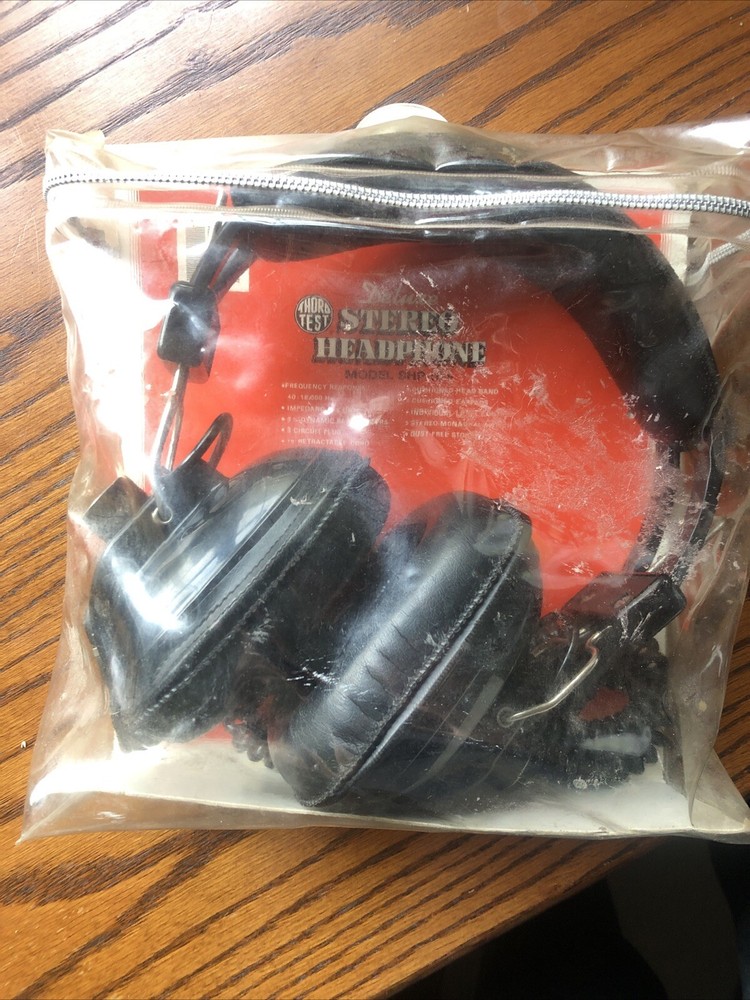 LYKES Electronics Stereo Headphone Thoro Test SHP-100 Untested