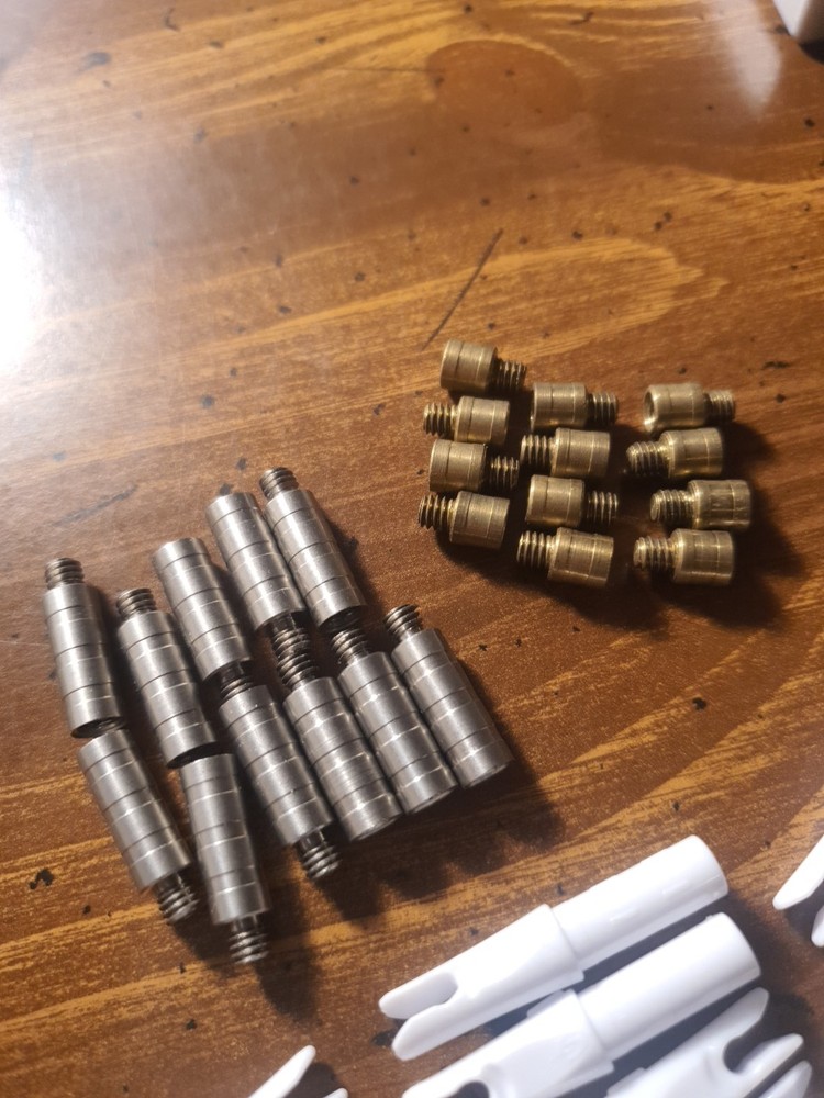 Goldtip .246 Nocks And Insert Weights 20 & 50gr