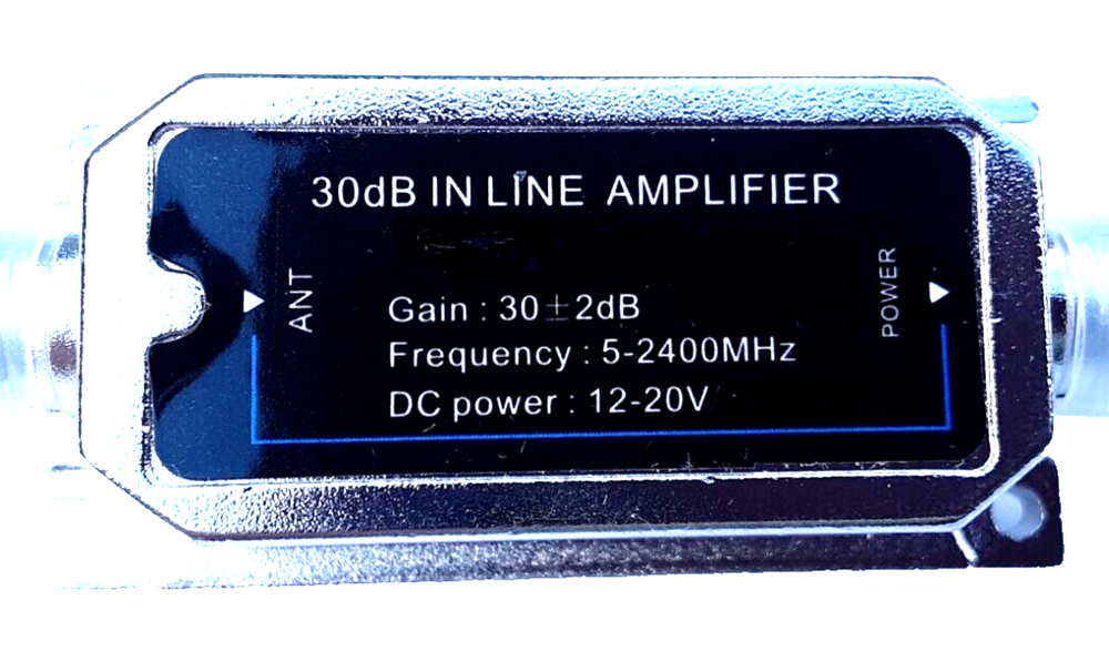 30dB SATELLITE AMPLIFIER RF SIGNAL BOOSTER