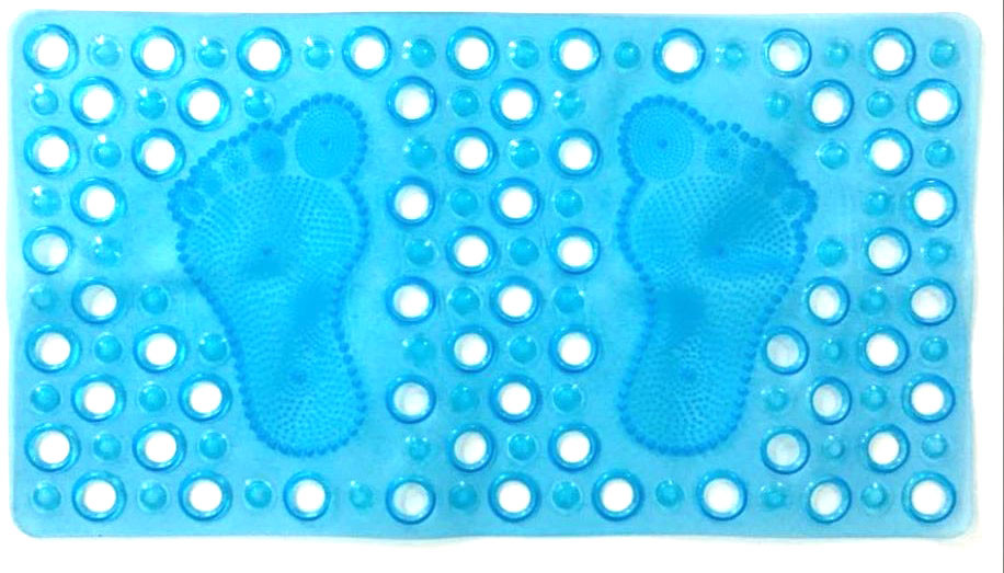 Uniware Bathroom Shower Mat,Non Slip,Blue