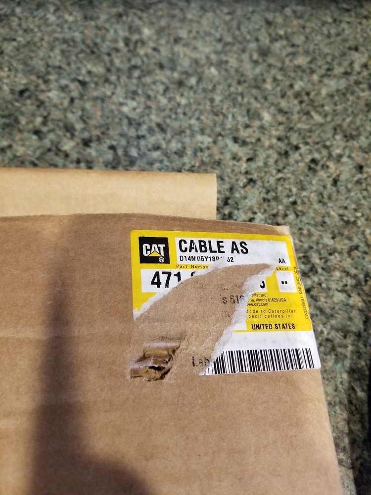 Caterpillar 1 AWG 9ft 2000V Electric Cable
