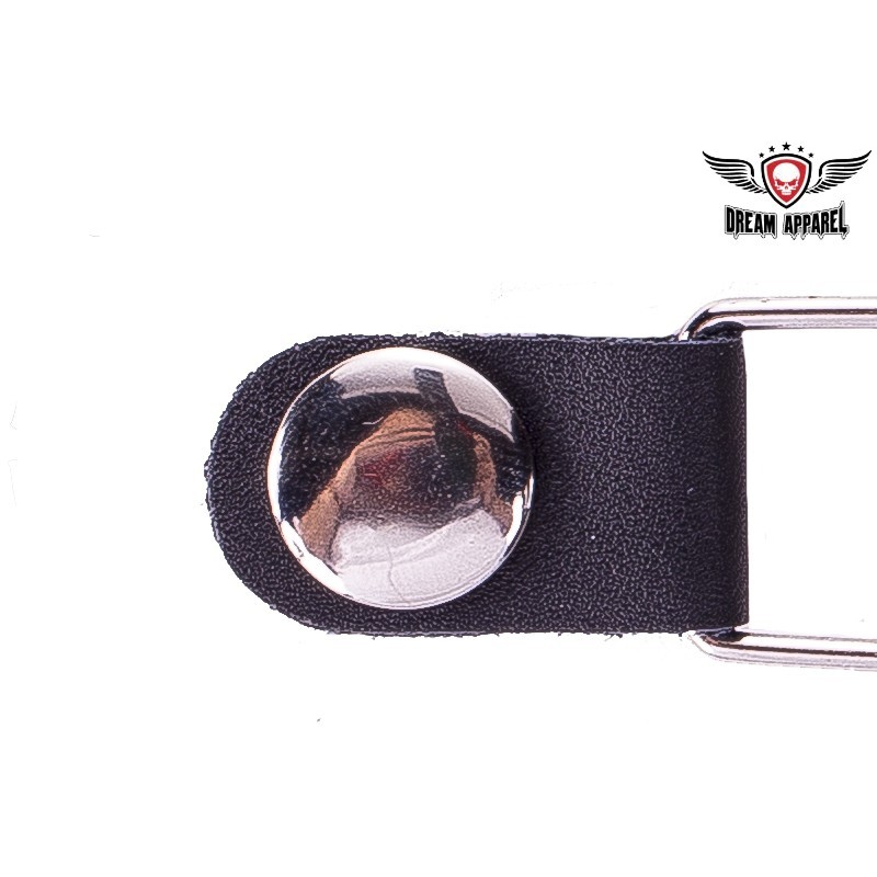 Classic Vest Extender With Motorcycle Chain