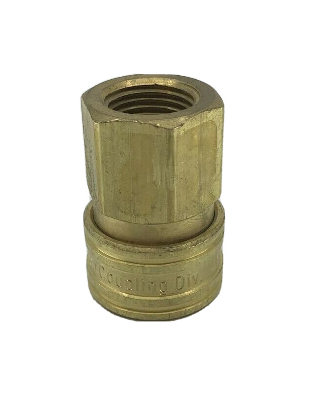 BST4 Hansen 1/2" FPT Brass Quick Coupler, 4-ST Series
