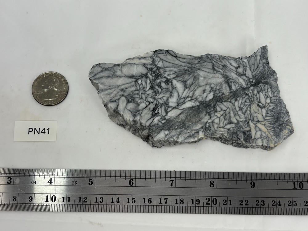 Rare Pinolith Slab Austria Cabbing Lapidary Combo Ship Avail