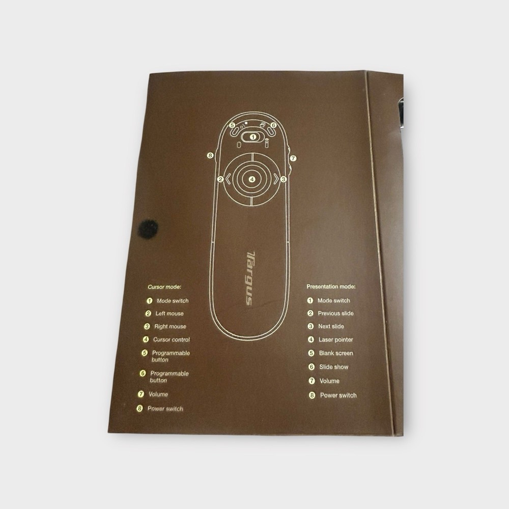 Targus Bluetooth Wireless Presenter for Mac – Working Laser Pointer Tested