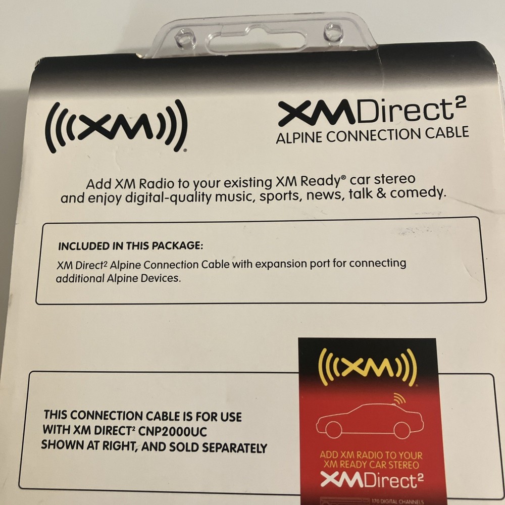 XMDirect2 Alpine Connection Cable