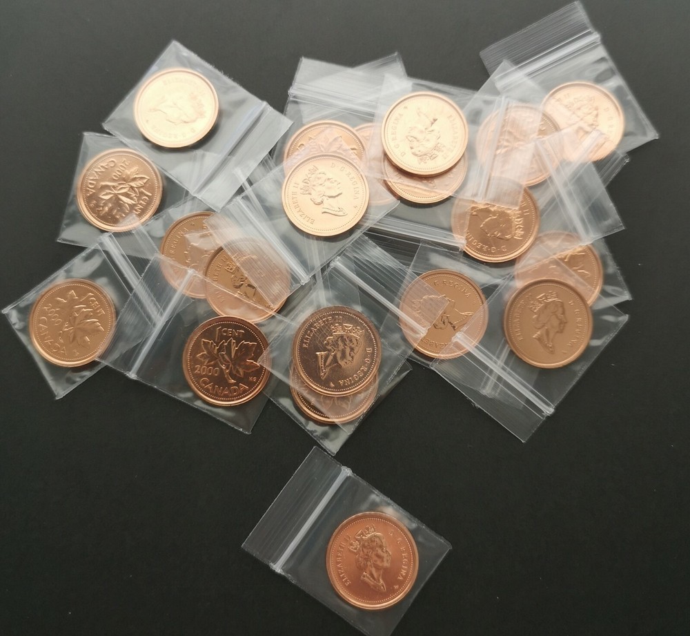 *** CANADA  ONE  CENT 2000 W  *** FROM   MINT  SETS *** BETTER  DATE ***
