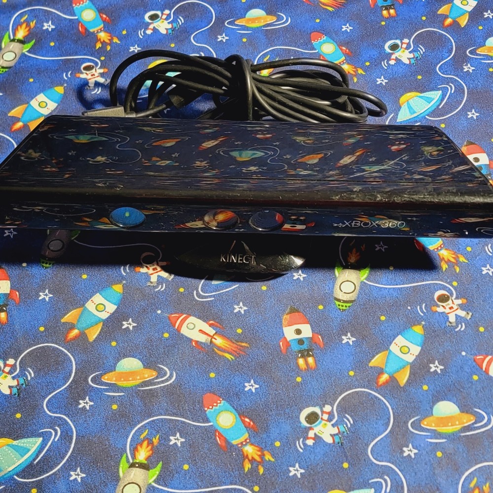Microsoft Xbox 360 Kinect Sensor Bar Black Model 1473 TESTED WORKS