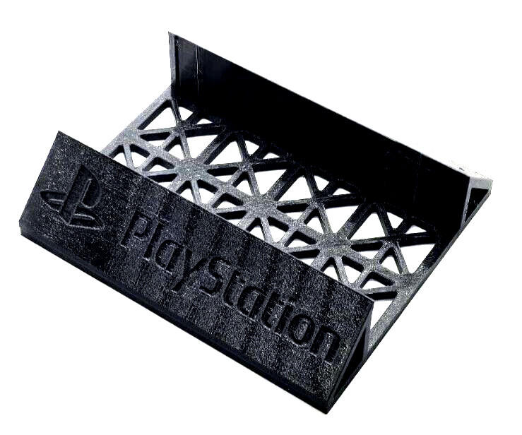 Sony PlayStation 2 Vertical Stand Solid Base Holder 3D Printed