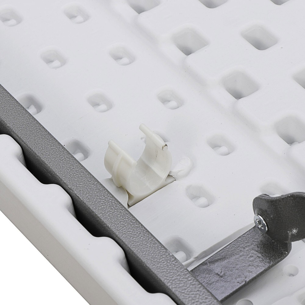 2PCS 3ft Portable Folding Table Plastic Table Square Card Utility Camping Table