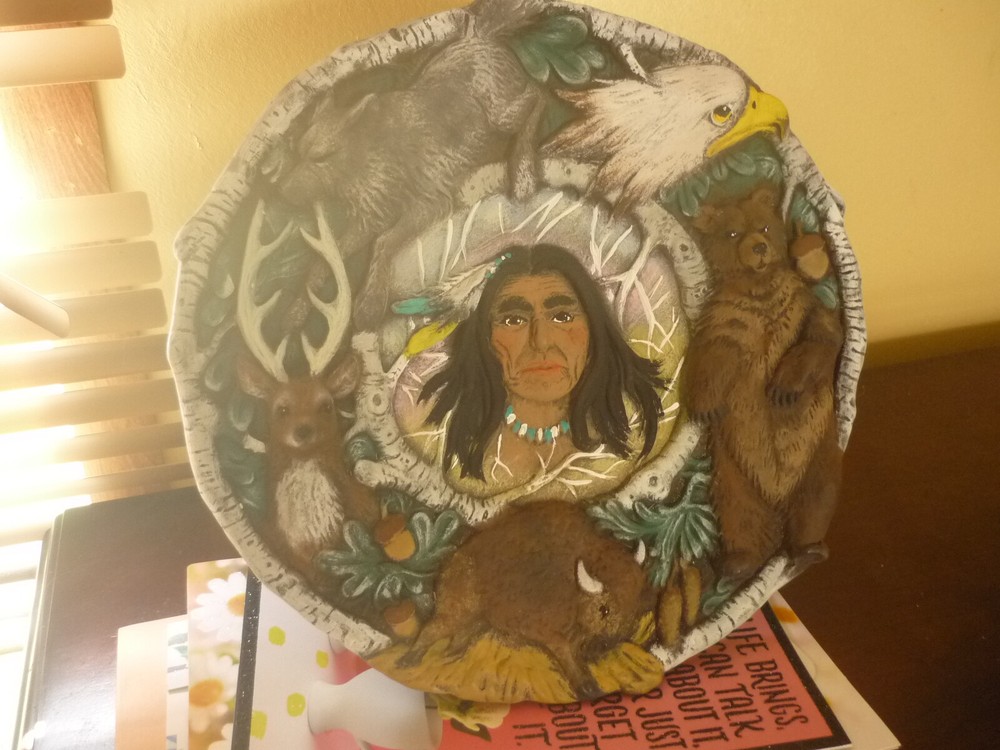 Spirit Circle Hand Painted