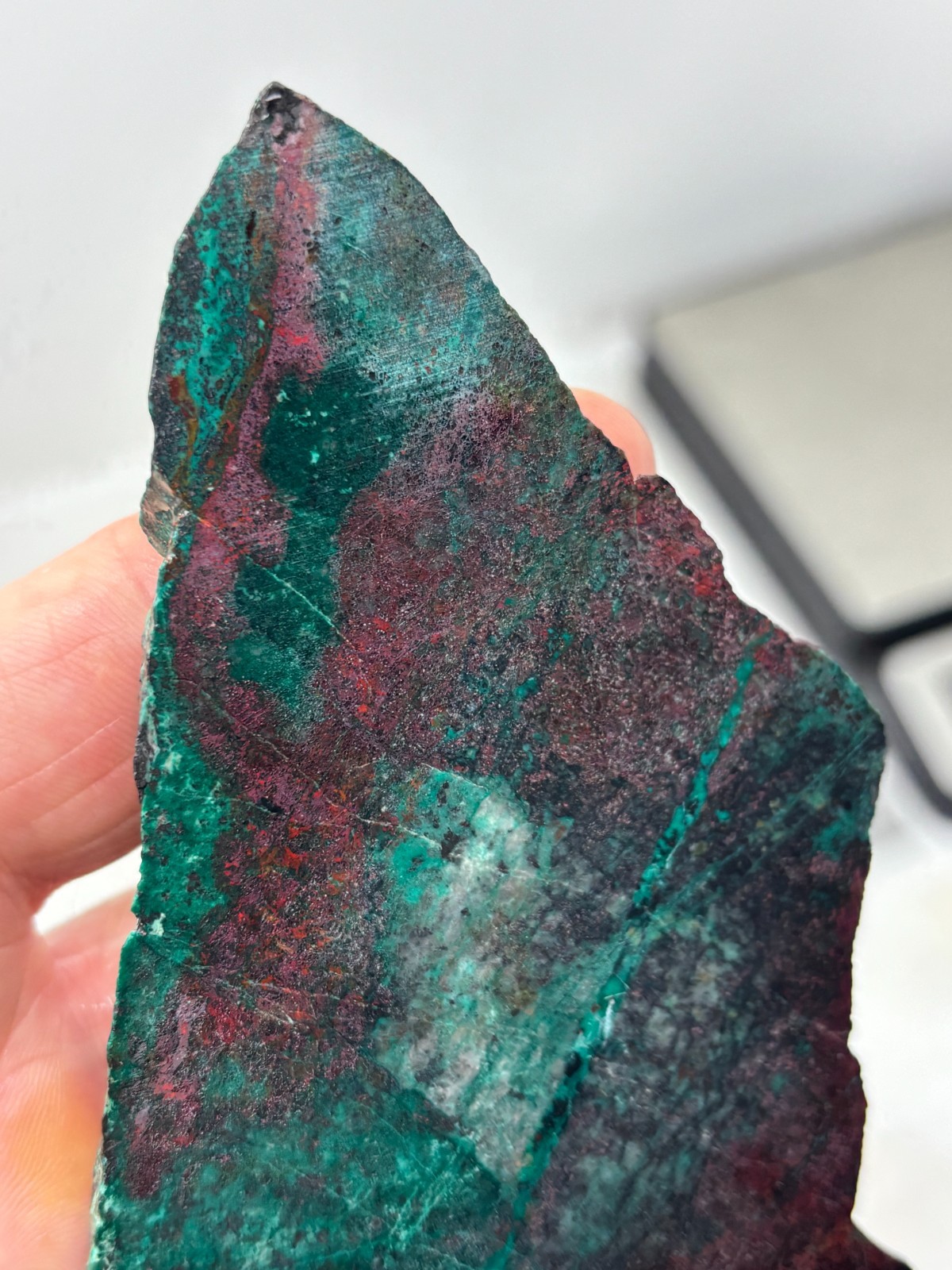 Chrysocolla Cuprite Slab Cabbing Lapidary Collecting Combo Ship Avail
