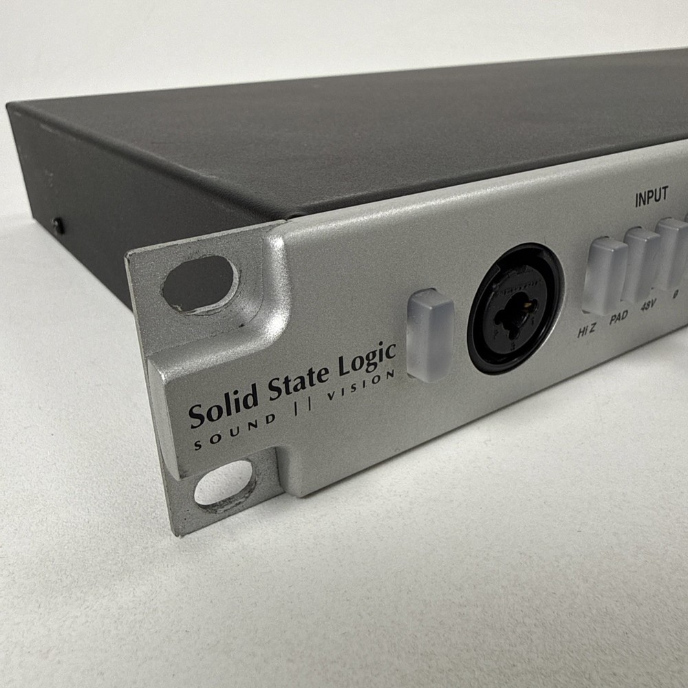 SSL XLogic Alpha Channel Strip Preamp EQ Tested Working w/ Power Cable