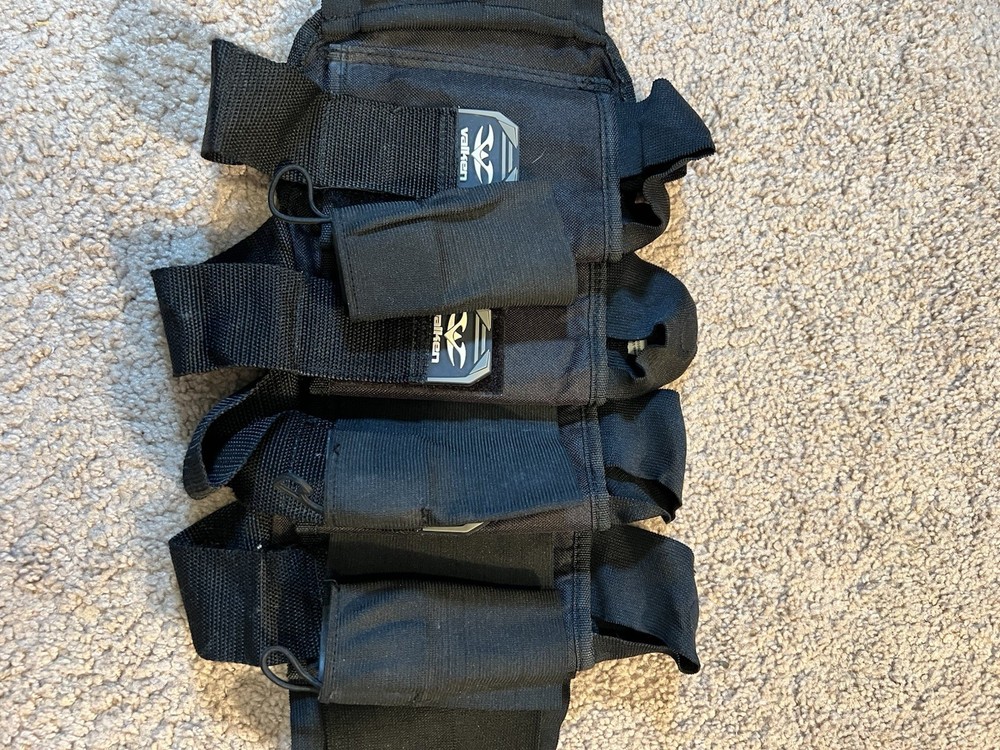 Valken Paintball Harness Pod Pack 4+3, cleaned